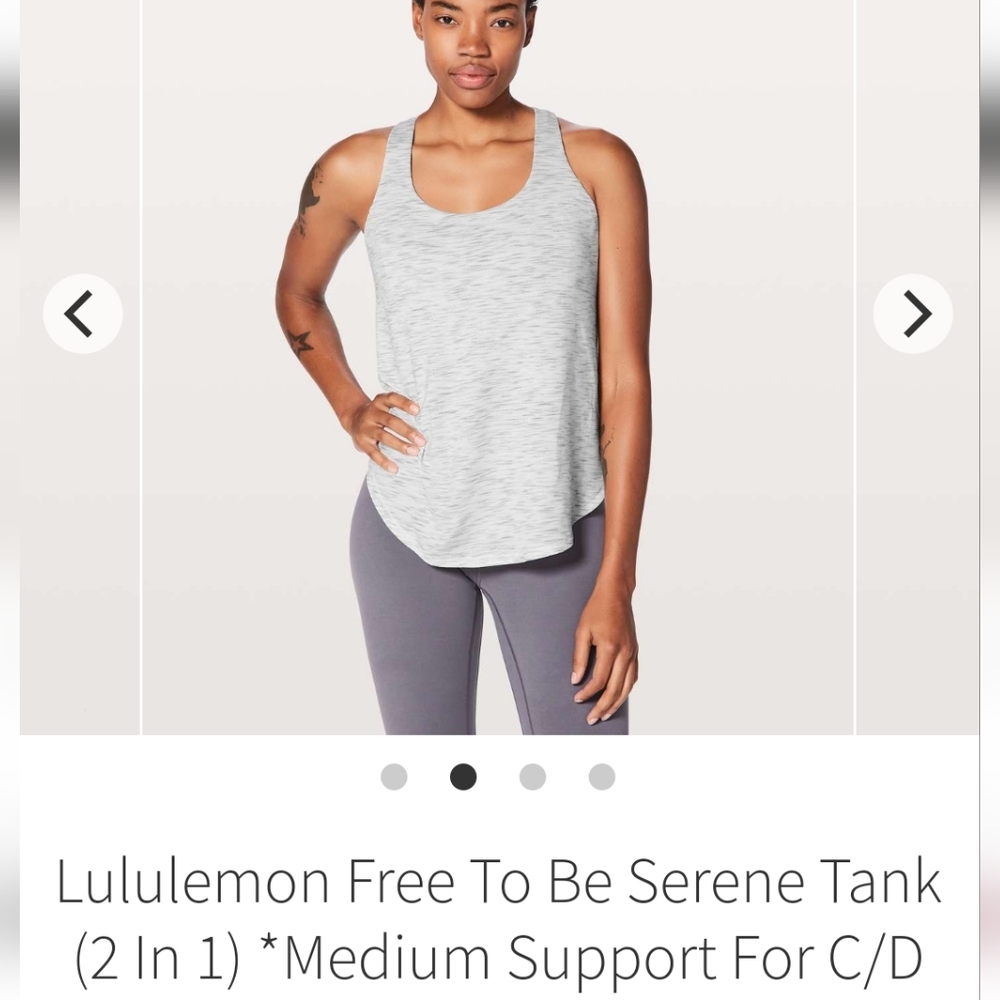 EUC! Lululemon 2 in 1 Tank